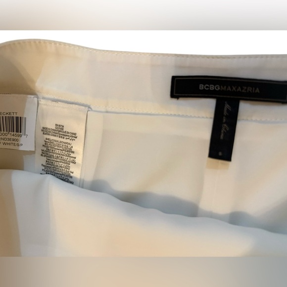 BCBG mini skirt size small asymmetrical in excellent like-new condition - Picture 3 of 4